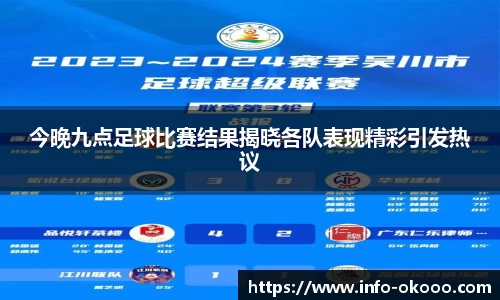 今晚九点足球比赛结果揭晓各队表现精彩引发热议