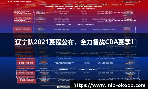 辽宁队2021赛程公布，全力备战CBA赛季！